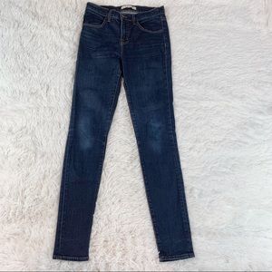 J Brand Maria mid rise skinny jeans in Starless wash blue women 27
